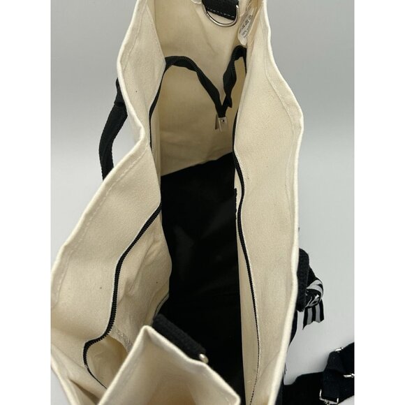 J Monogramed Embroidery Monogram Tote Bags, Canvas Initial Tote Bag Beach - Picture 8 of 10